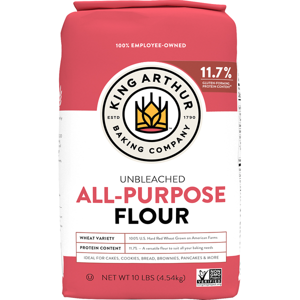 Baking Ingredients King Arthur Baking Company All-Purpose Flour, Unbleached hero