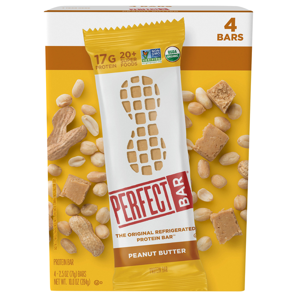 Other Creams & Cheeses Perfect Snacks Peanut Butter Protein Bar, Gluten-Free hero