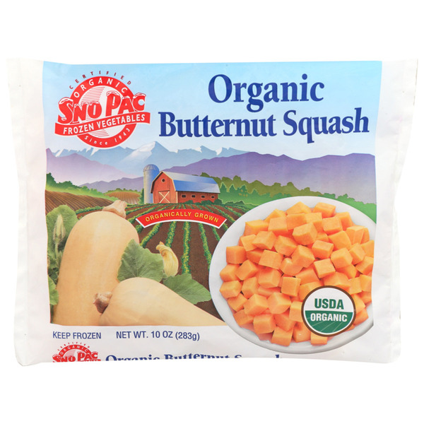 Frozen Vegetables, Beans & Grains Sno Pac Diced Butternut Squash hero