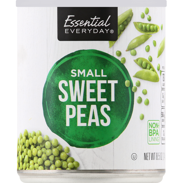 Canned & Jarred Vegetables Essential Everyday Sweet Peas, Small hero