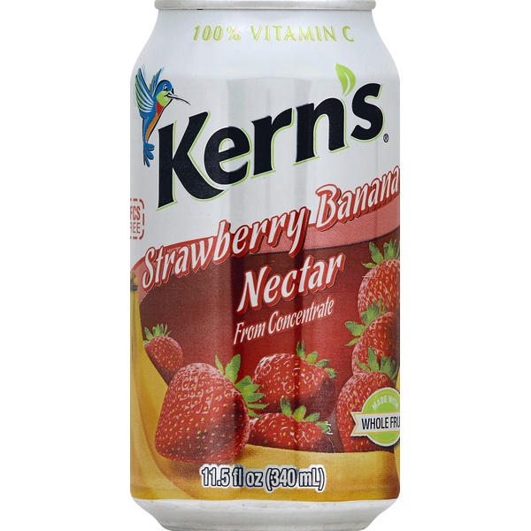 Juice & Nectars Kern's Nectar, Strawberry Banana hero