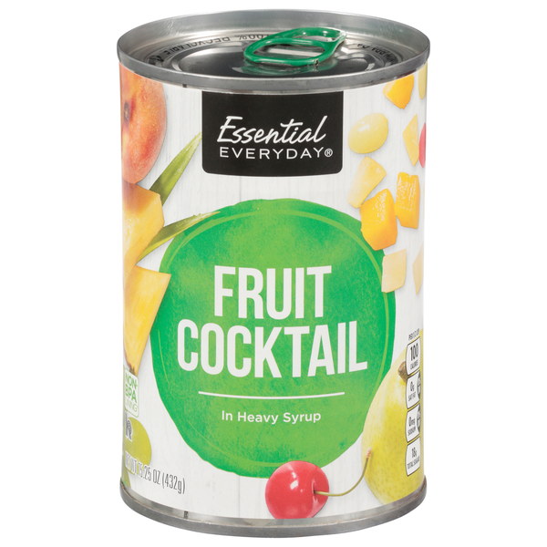 Canned Fruit & Applesauce Essential Everyday Fruit Cocktail, in Heavy Syrup hero