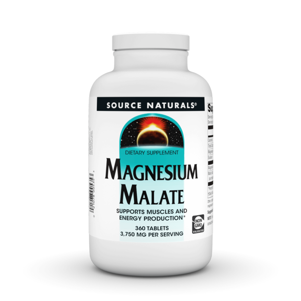 Other Vitamins Source Naturals Magnesium Malate 1250 mg Tablet hero