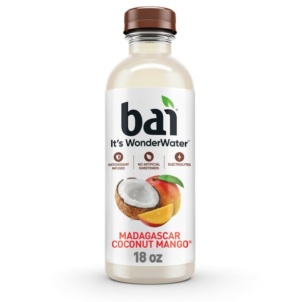 Bai Cocofusions Madagascar Coconut Mango, Antioxidant Infused Beverage hero