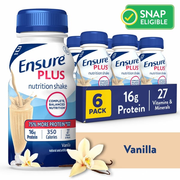 Protein & Meal Replacements Ensure Vanilla Nutrition Shake hero