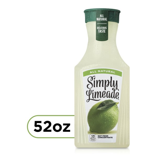 Refrigerated Juice, Coffee, & Tea Simply Limeade, Non-Gmo hero