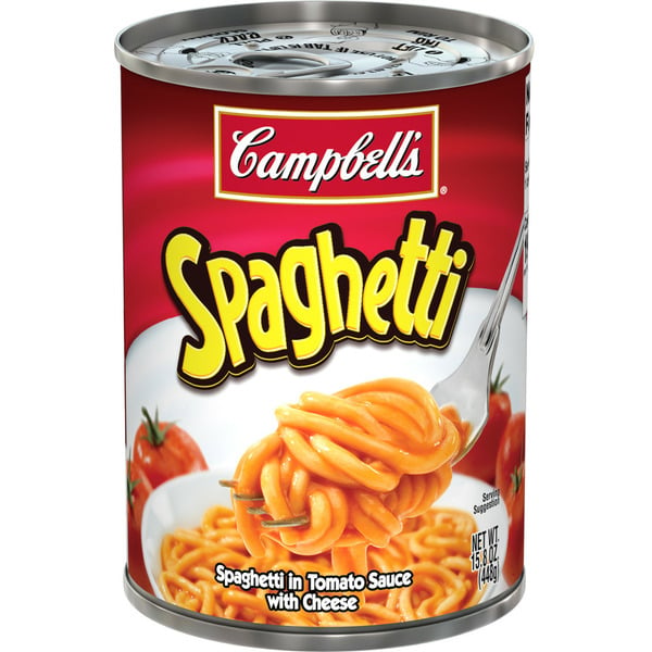 Canned Meals & Beans Campbell's Canned Spaghetti hero