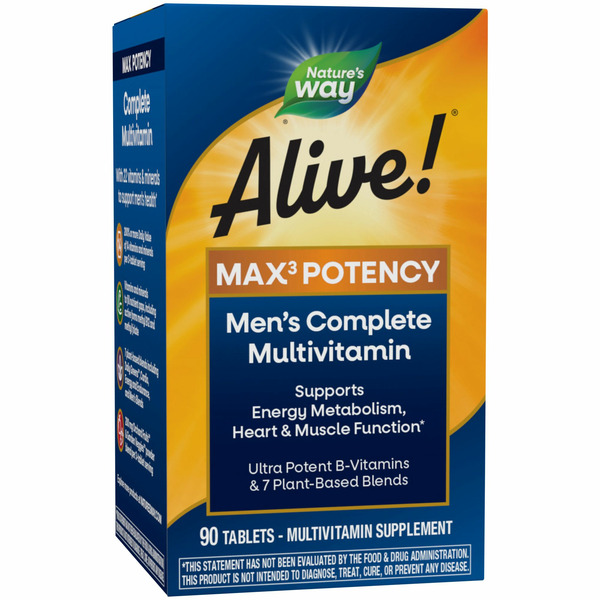 Men's Multivitamins Nature's Way Alive!® Mens Max3 Daily Multivitamin hero