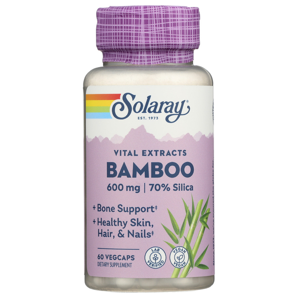 Dietary Supplements Solaray Bamboo Stem Extra hero