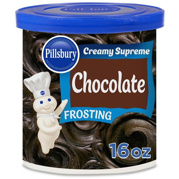 Baking Supplies & Decor Pillsbury Creamy Supreme Chocolate Frosting hero