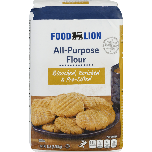 Baking Ingredients Food Lion All-Purpose Flour hero