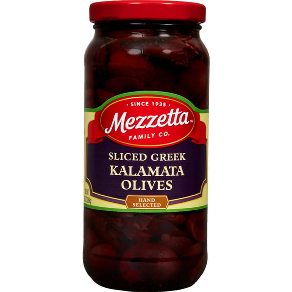 Pickled Goods & Olives Mezzetta Sliced Greek Kalamata Olives hero