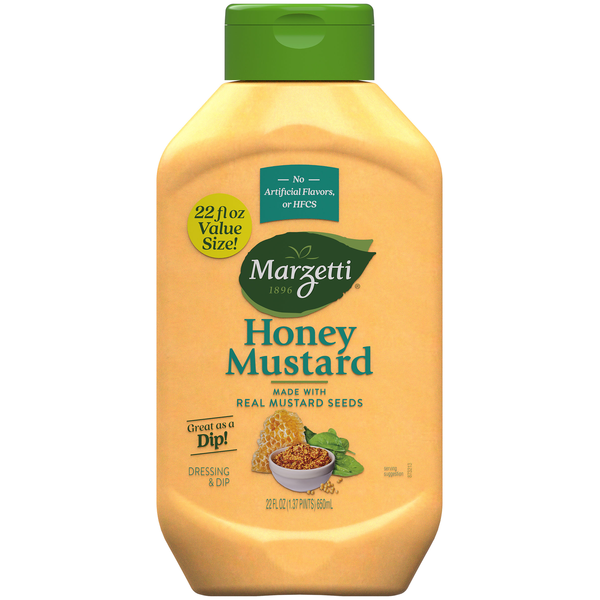 Marzetti Honey Mustard Dressing & Dip 22 fl. oz. Squeezable Bottle hero