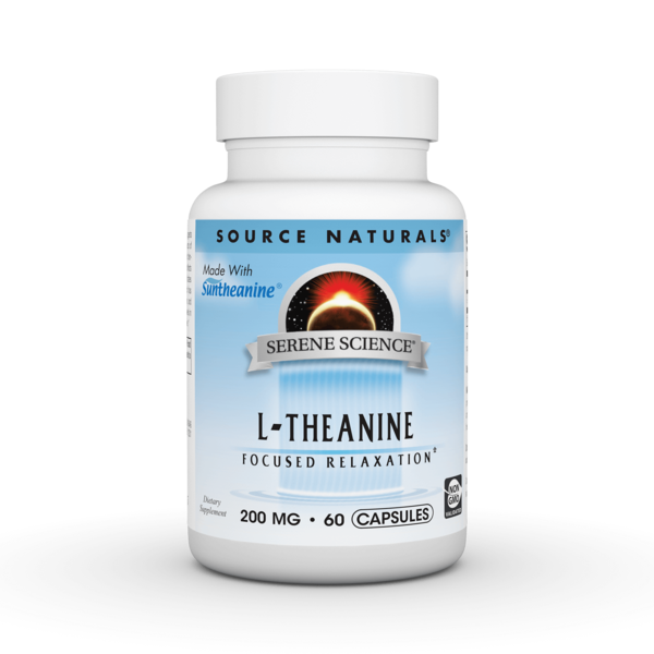 Vitamins & Supplements Source Naturals L-Theanine Focused Relaxation hero