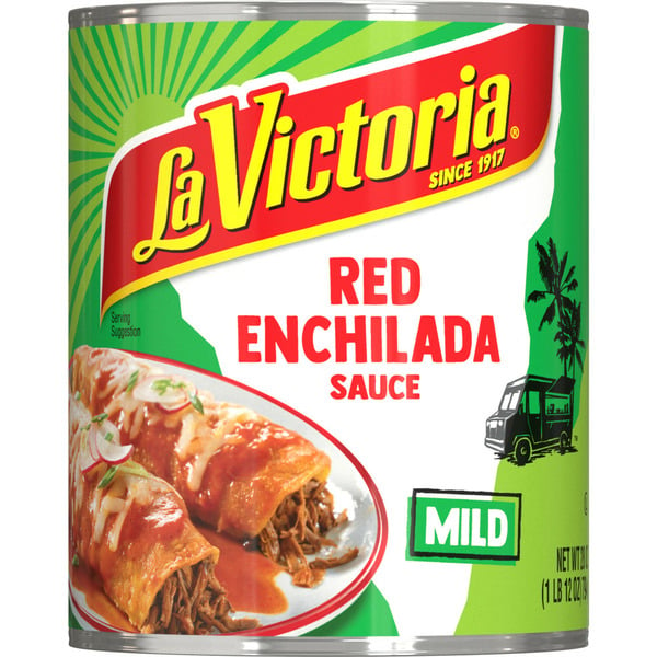 Latin Foods La Victoria Mild Red Enchilada Sauce hero