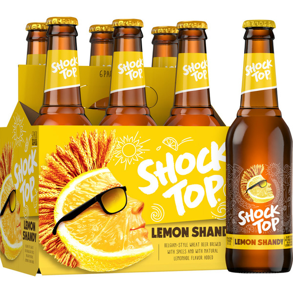 Ales Shock Top Ruby Fresh Grapefruit Beer hero