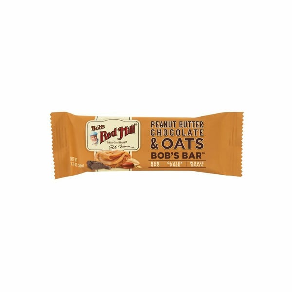 Energy & Granola Bars Bob's Red Mill Peanut Butter Chocolate & Oats Bob's Bar hero