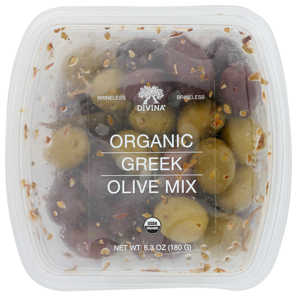 Pickled Goods & Olives Divina Organic Greek Olive Mix hero