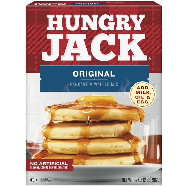 Hot Cereal & Pancake Mixes Hungry Jack Original Pancake Mix And Waffle Mix hero