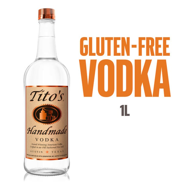 Spirits Tito's Handmade  Vodka hero