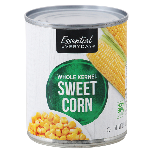 Canned & Jarred Vegetables Essential Everyday Sweet Corn, Whole Kernel hero