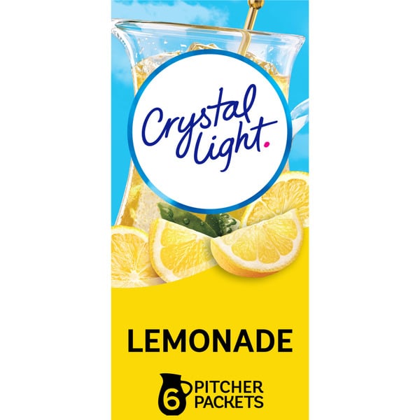 Drink Mixes Crystal Light Lemonade Naturally Flavored Powdered Drink Mix hero