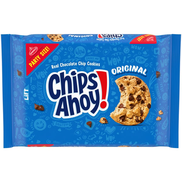 Cookies & Cakes Chips Ahoy! Original Chocolate Chip Cookies, Party Size hero