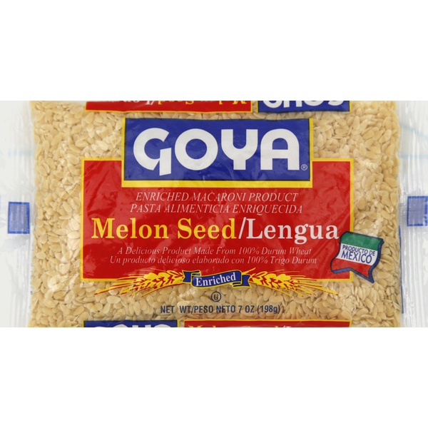 Latino Foods Goya Pasta, Melon Seed hero