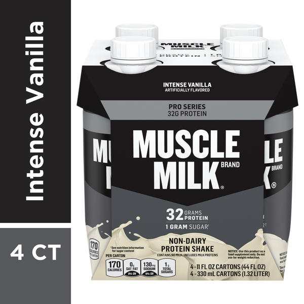 Cash Wise Foods MUSCLE MILK Intense Vanilla Non Dairy Protein Shake