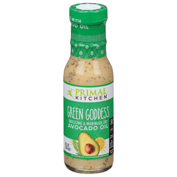 Condiments Primal Kitchen Dressing & Marinade, Green Goddess hero