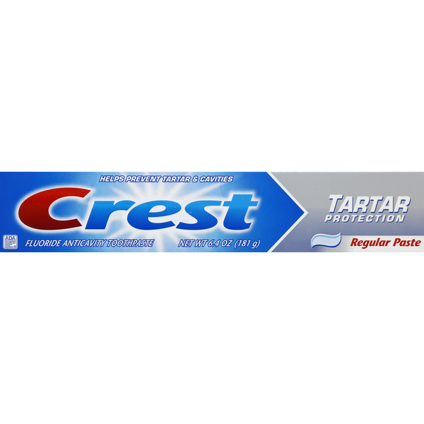 Oral Hygiene Crest Toothpaste, Fluoride Anticavity, Regular Paste hero