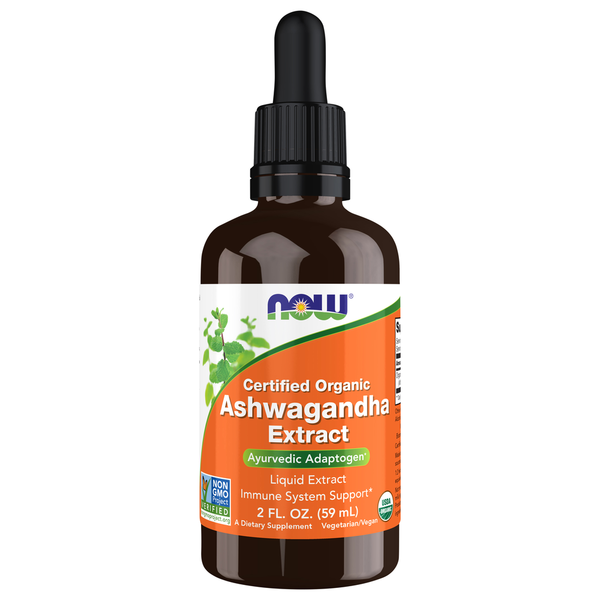 Dietary Supplements NOW Ashwagandha Extract Liquid, Organic hero