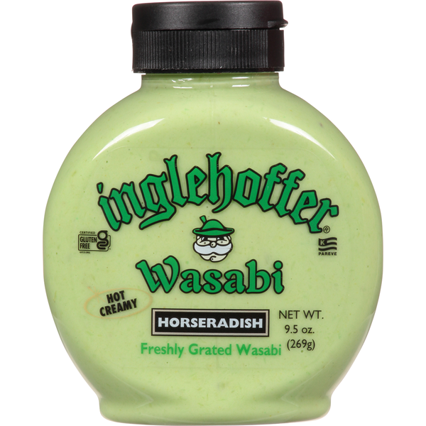 Condiments Inglehoffer Horseradish, Wasabi, Hot Creamy hero