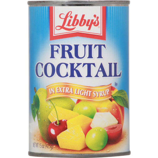 Canned Fruit & Applesauce Libby's Fruit Cocktail, in Extra Light Syrup hero