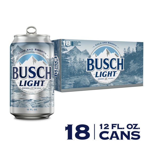 Domestic Beer Busch Beer Cans hero