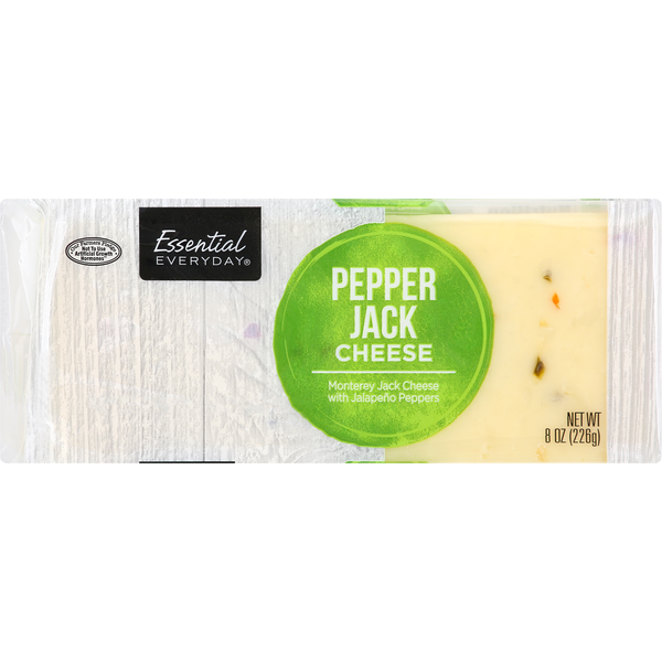 Packaged Cheese Essential Everyday Cheese, Pepper Jack hero