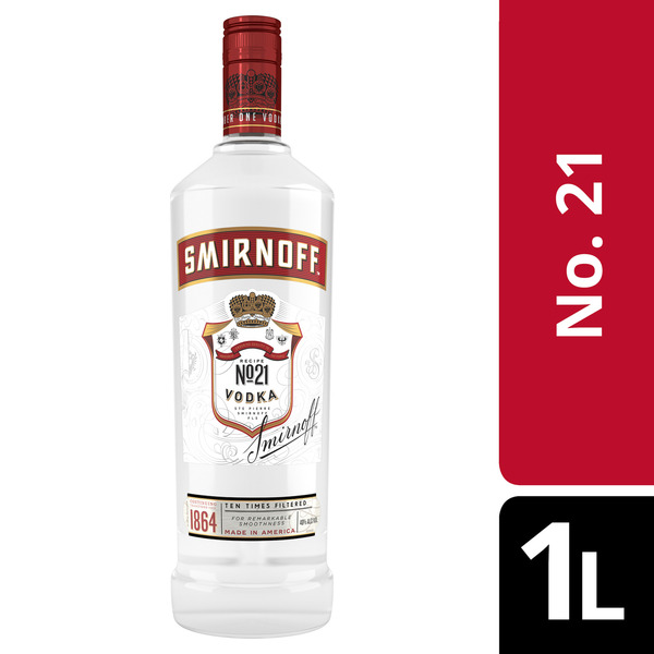 Spirits Smirnoff No. 21 80 Proof Vodka hero