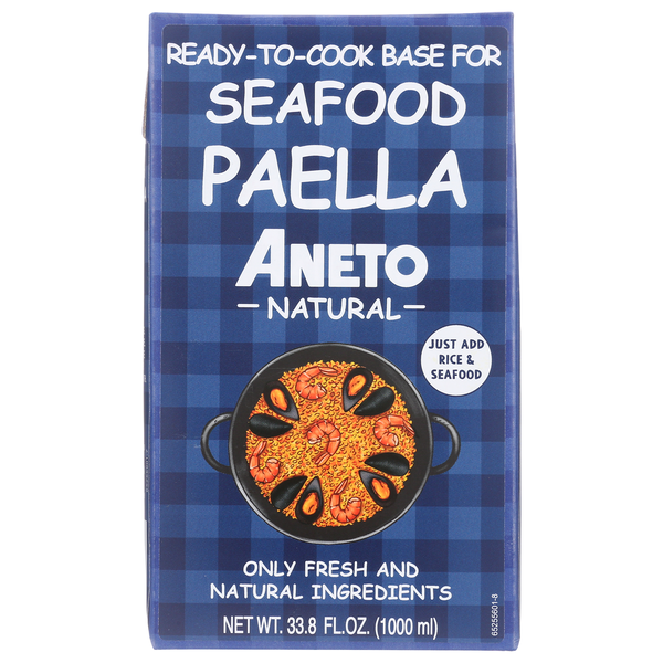 More International Foods Aneto Seafood Paella Base hero