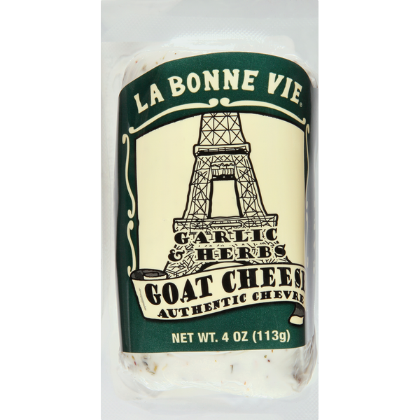 Packaged Cheese La Bonne Vie Goat Cheese, Garlic & Herbs hero