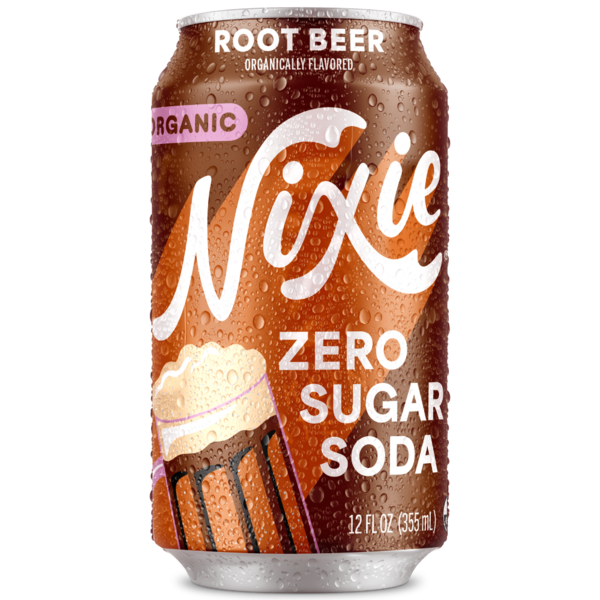 Nixie Root Beer, Organic Zero Sugar Soda hero