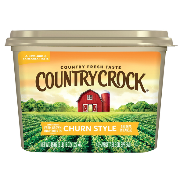 Butter Country Crock Churn Style Buttery Spread hero