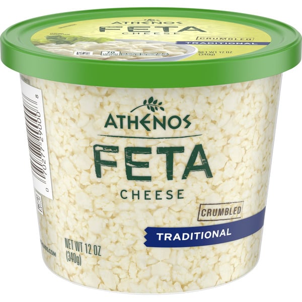 Athenos Traditional Crumbled Feta Cheese hero