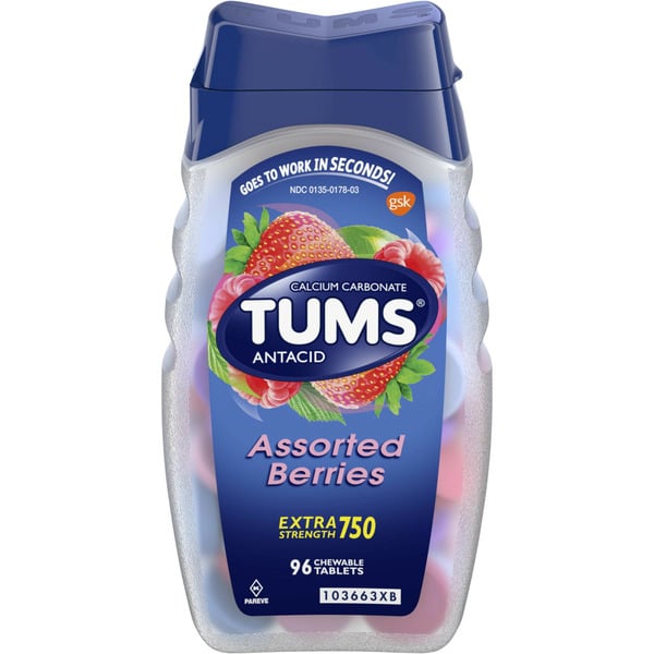 Digestion TUMS Chewable Antacid Tablets hero