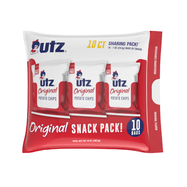 Chips & Pretzels Utz Original Snack Pack 10 Pack hero