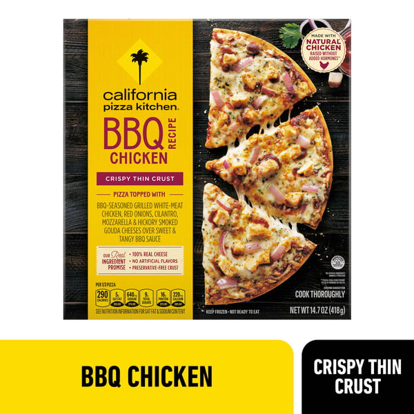 Frozen California Pizza Kitchen Bbq Recipe Chicken Frozen Pizza Chicken Pizza On A Crispy Thin Crust hero