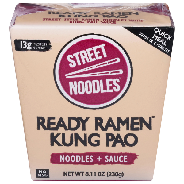 Instant Foods Street Noodles Ready Ramen, Kung Pao hero