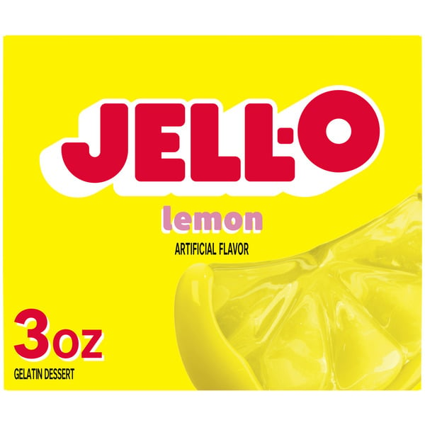 Doughs, Gelatins & Bake Mixes Jell-O Lemon Gelatin Dessert Mix hero