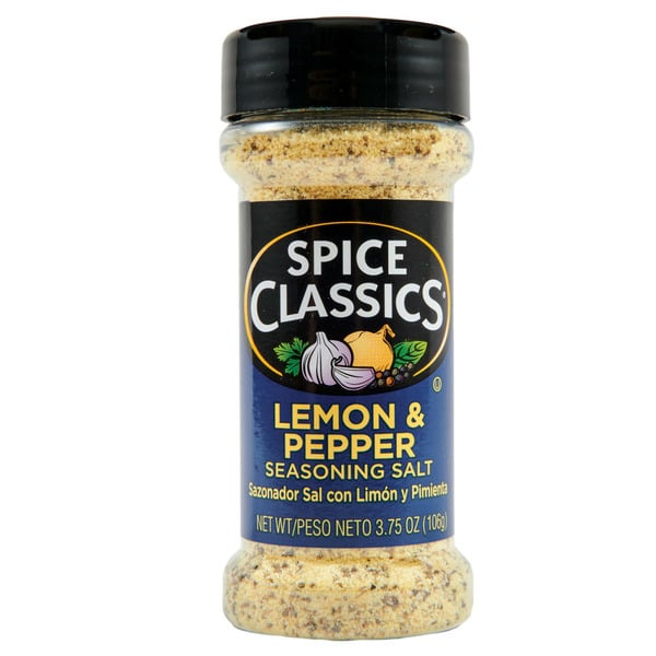 Spices & Seasonings Spice Classics® Lemon & Pepper Seasoning Salt hero