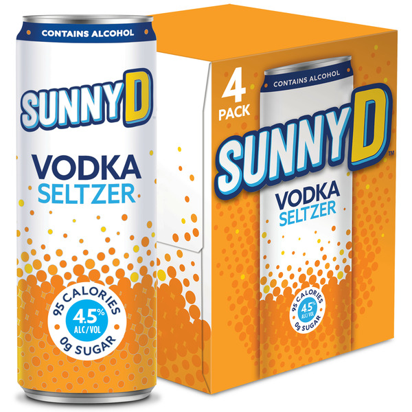 SunnyD Vodka Seltzer Vodka Seltzer hero