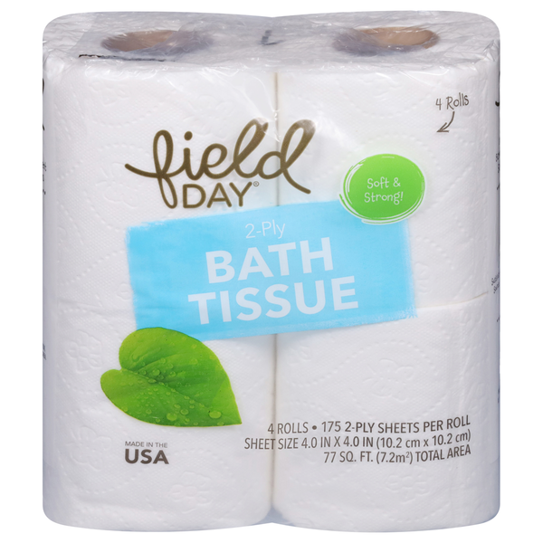 Paper Goods and Plastic FIELD DAY Bath Tissue, 2-Ply hero